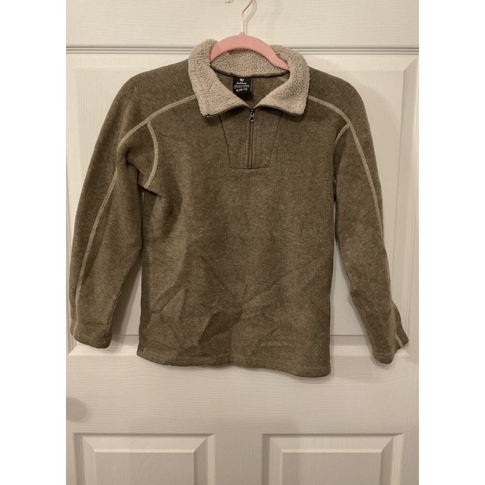 Kuhl Youth Unisex Europa Alfpaca Quarter Zip Fleece, M (10-12)